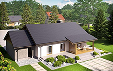 102m2 prefabrik villa