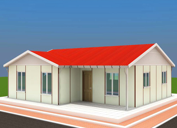 115 metrekare prefabrik ev