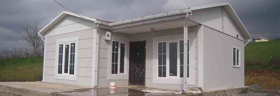 Tek katlı prefabrik ev